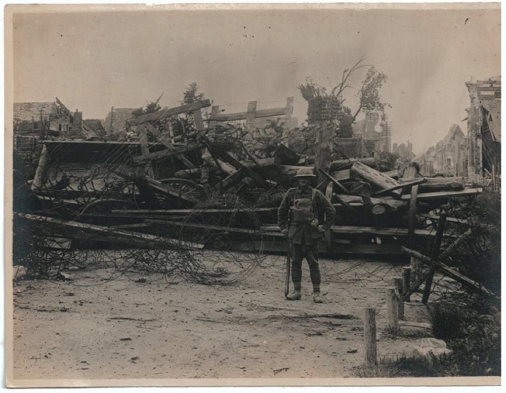 WWI Australia Contemporary War Photograph of 'France ? 2 September 1918'