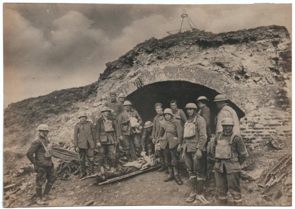 WWI Australia Contemporaryrary War Photograph of 'Western Front (France), Aisne, Hindenburg Line Area, Bellicourt ? 1 October 1918'