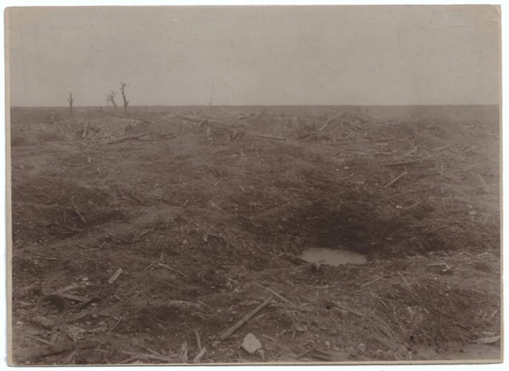 WWI Australia Contemporary War Photograph of 'France, Picardie, Somme, Albert Baupaume Area, Pozieres Area Mouquet Farm ? October 1916'