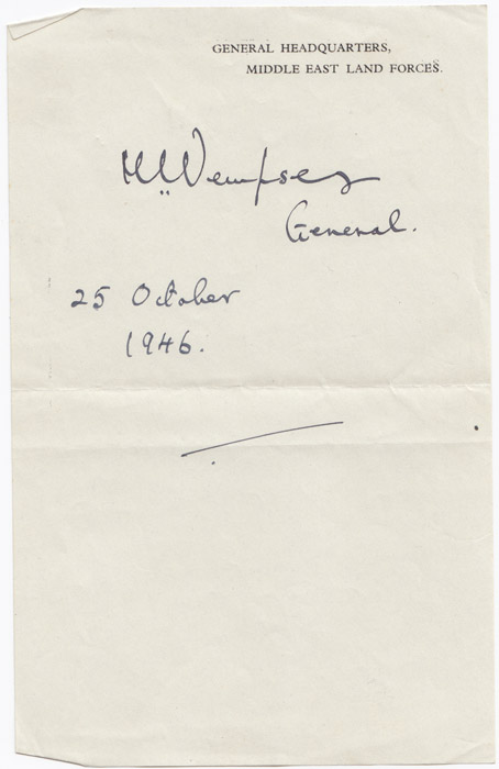 Autograph of British Genera... image