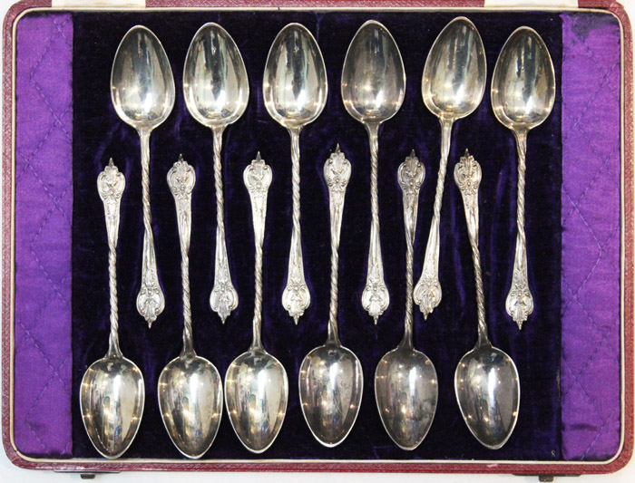 Cased set of Victorian Ster... image