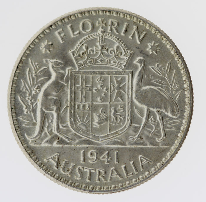 Australia 1941 Florin, Unci... image