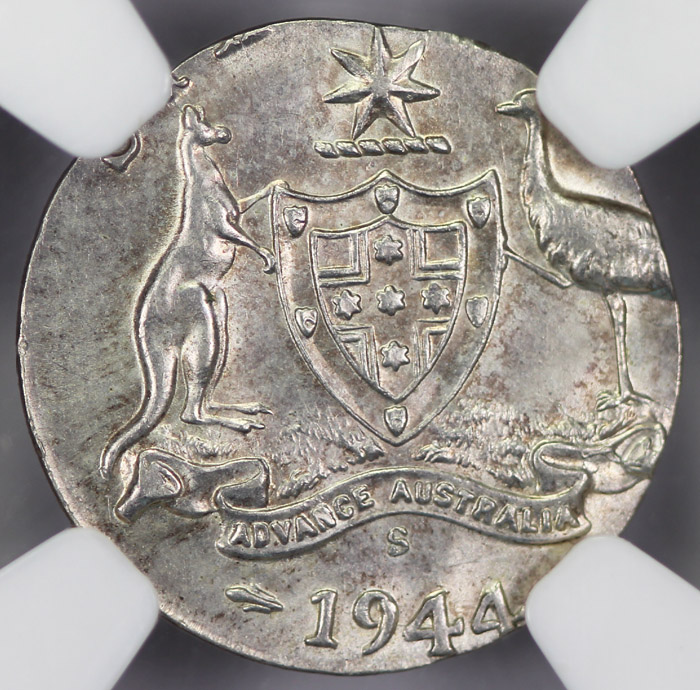 Australia 'Error' 1944 S 6d... image