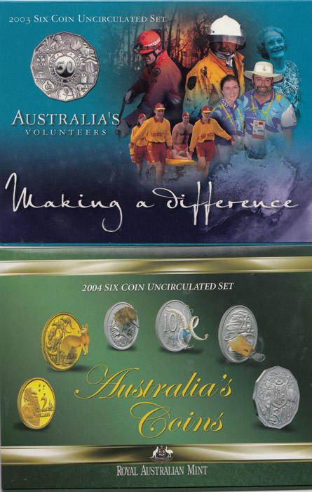 Australia 2003 & 2004 Mint ... image