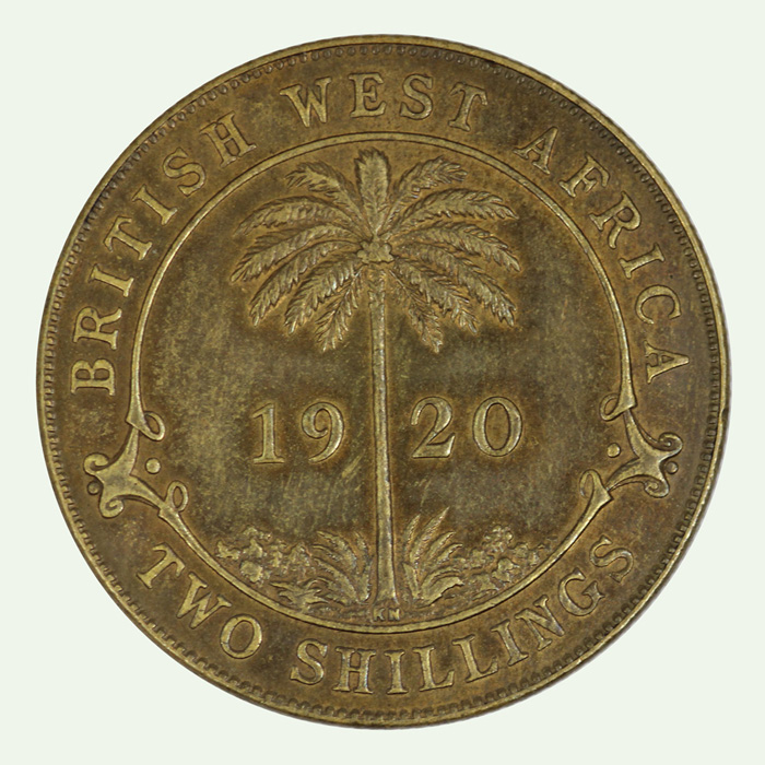 British West Africa 1920 KN... image