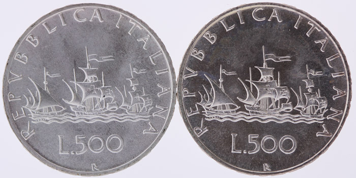 Italy 1981 R & 1982 R Silve... image