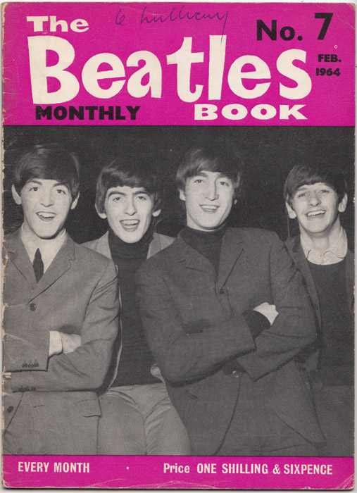 "The Beatles Monthly Book" ... image