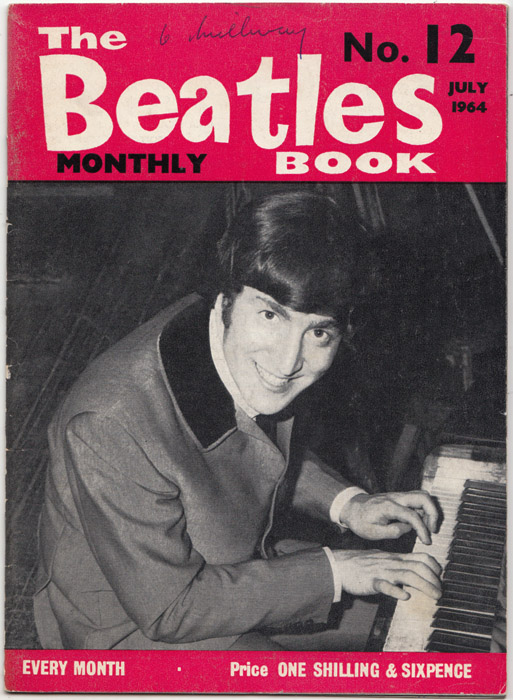 "The Beatles Monthly Book" ... image