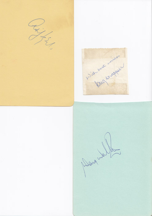 Autographs of Australian Cr... image