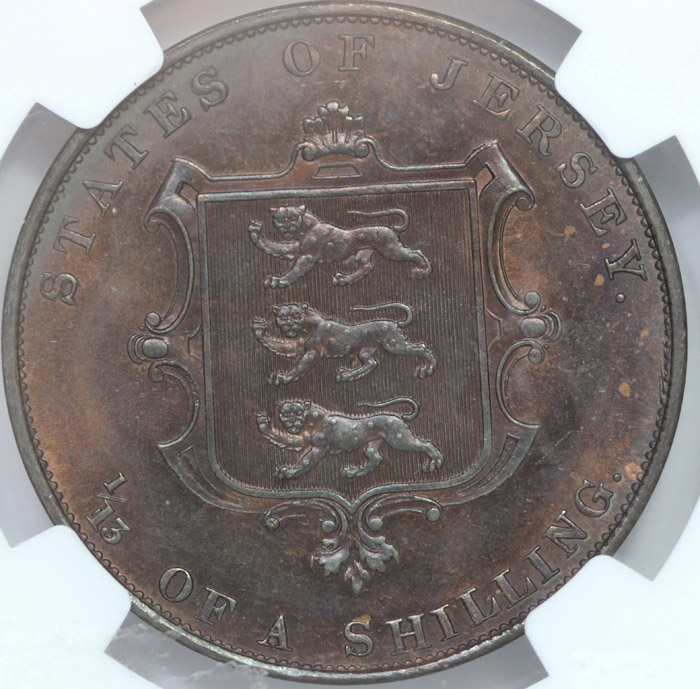 Jersey 1861 1/13 Shilling, ... image