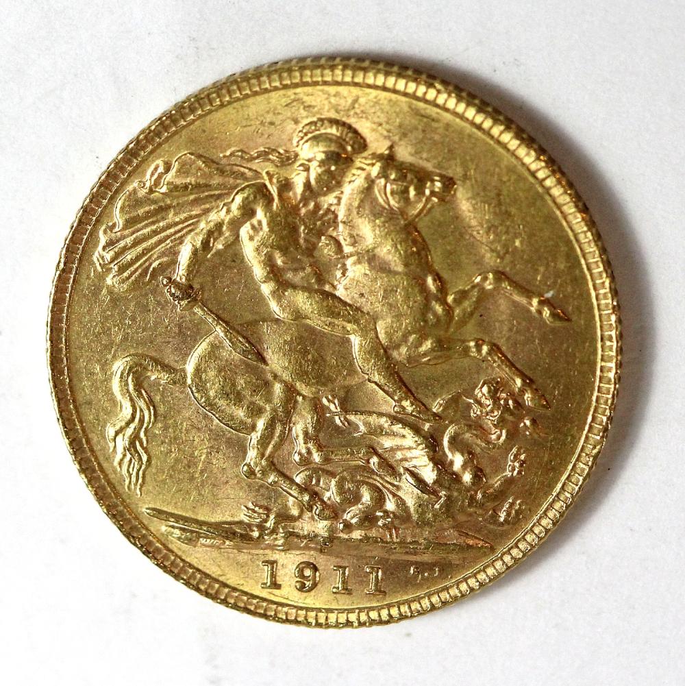 Australia. 1911 P Sovereign... image