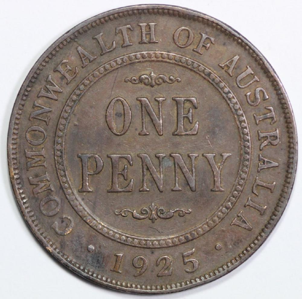 Australia. 1925 Penny, abou... image