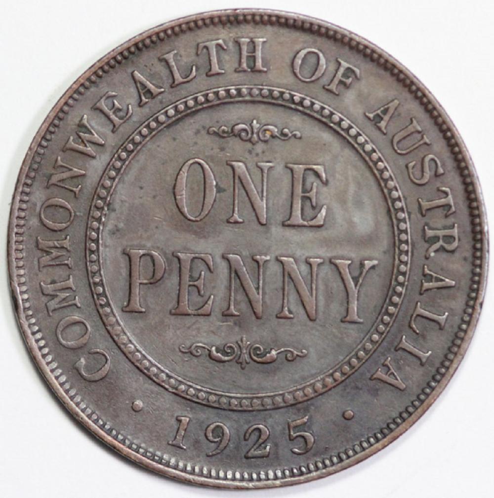 Australia. 1925 Penny, Very... image