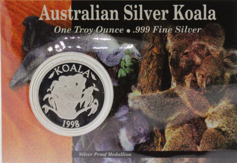 Australia. 1998 'Koala' Sil... image