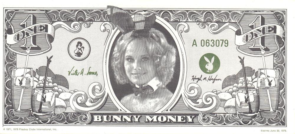 'Playboy' Dollar Bill circa... image