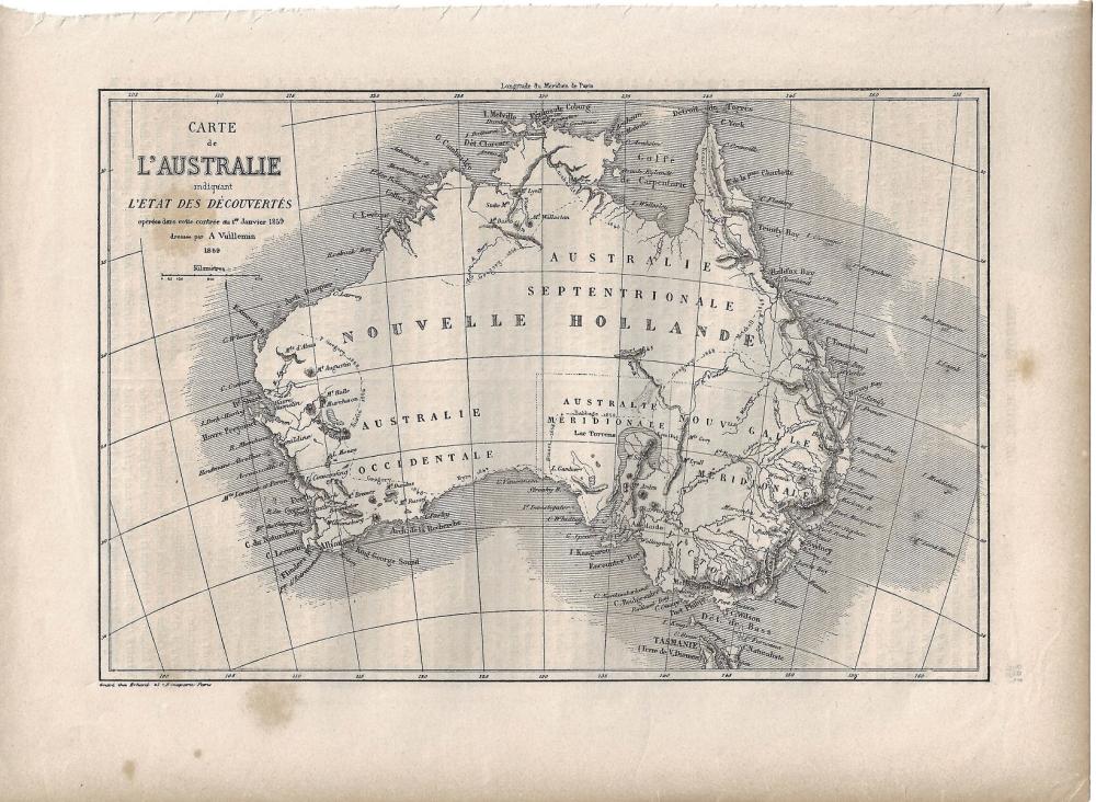 Map of 'L'Australie' Publis... image