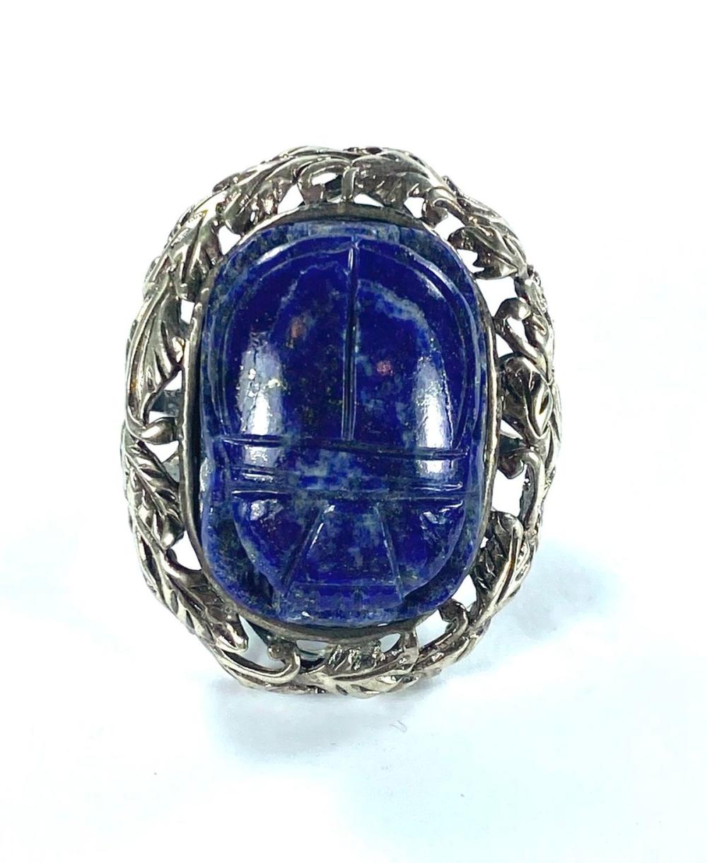 Hand-carved Lapis Lazuli Sc... image