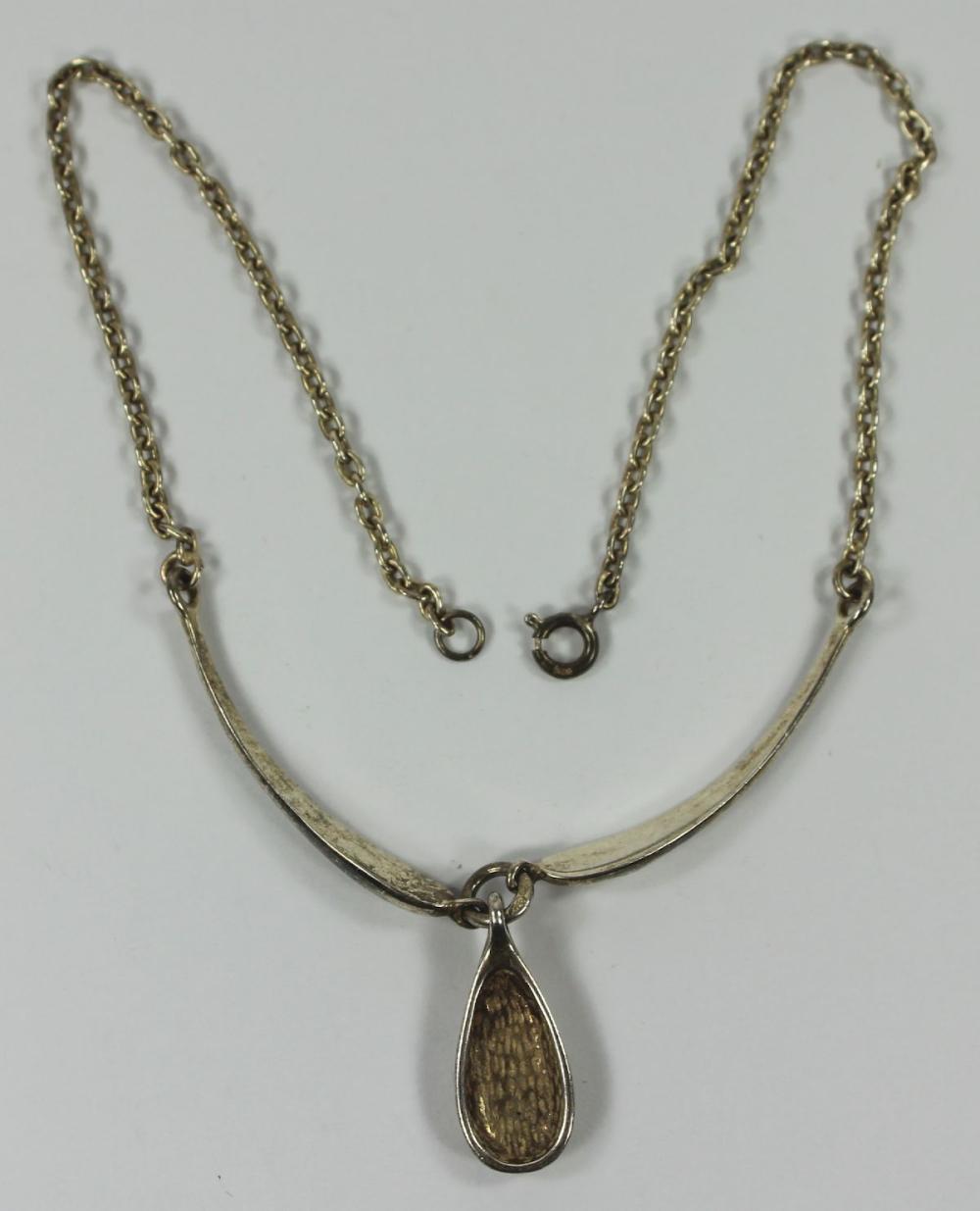 Stylish Necklace in Sterlin... image