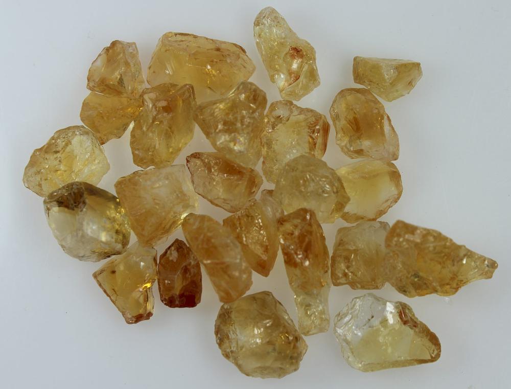 Rough Bolivian Citrines (24... image