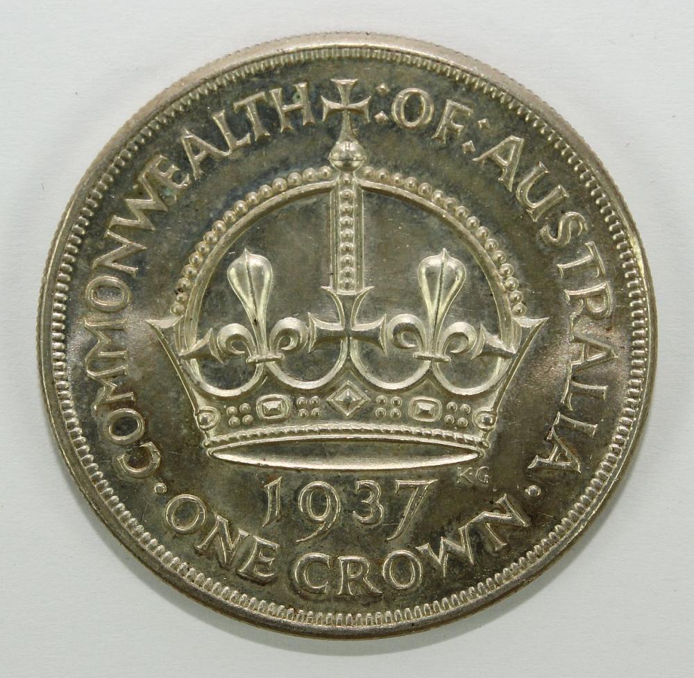 Australia 1937 Crown, Choic... image