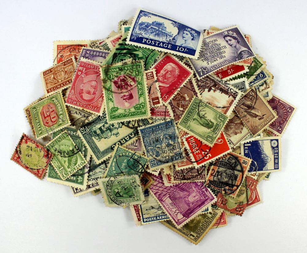 World Stamps Circa.Pre-1950... image