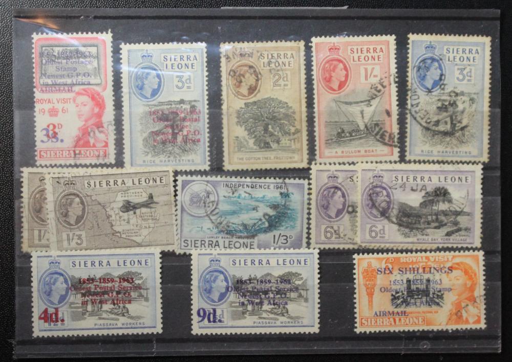 Sierra Leone 1956 Stamps, U... image