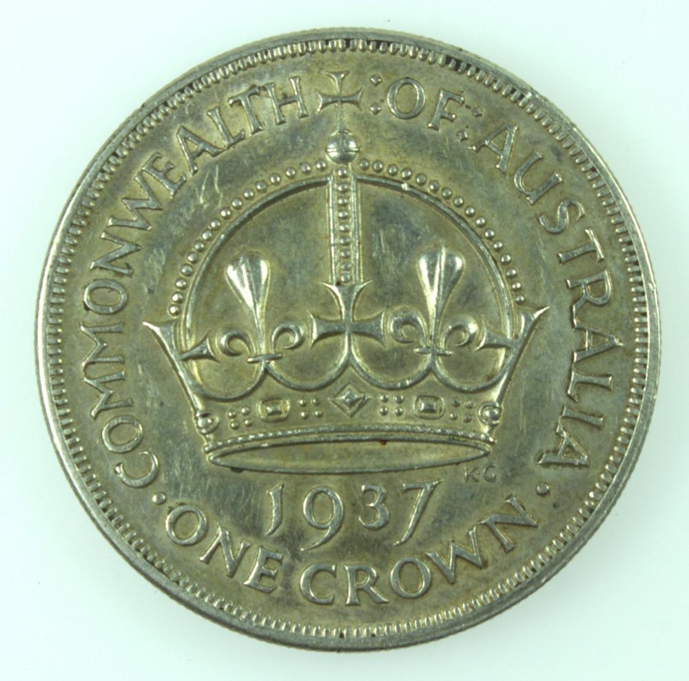 Australia 1937 Crown, Extre... image