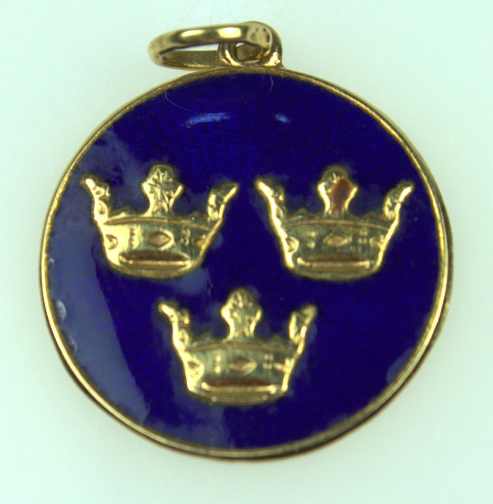 Swedish Enamelled Pendant i... image