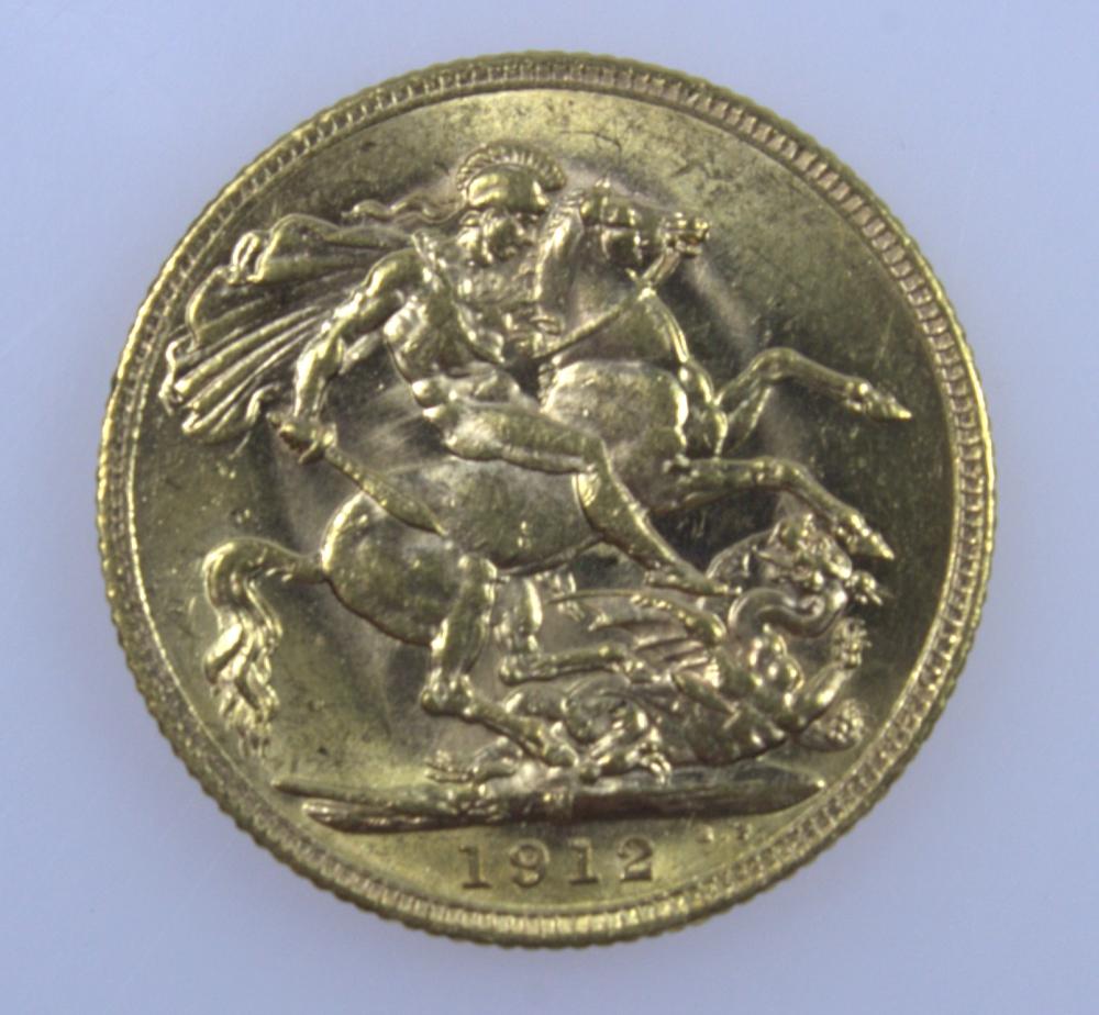 Australia 1912 M Sovereign,... image