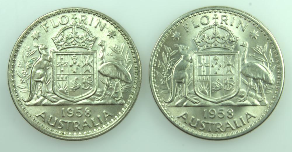 Australia 1958 Florins, Cho... image