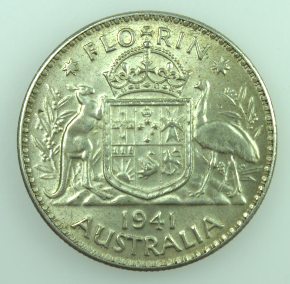 Australia 1941 Florin, virt... image