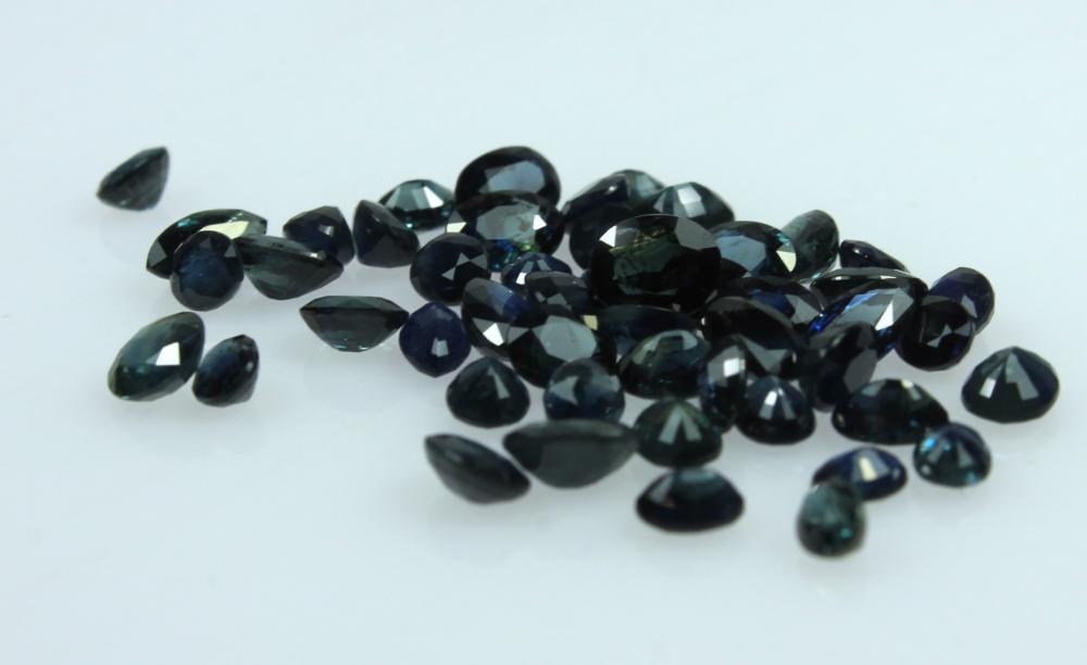 Fifty Faceted Blue Sapphire... image