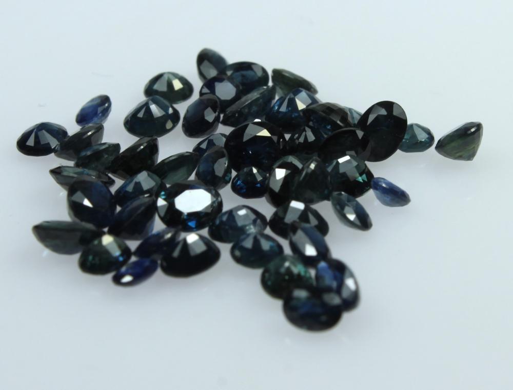 Fifty Faceted Blue Sapphire... image