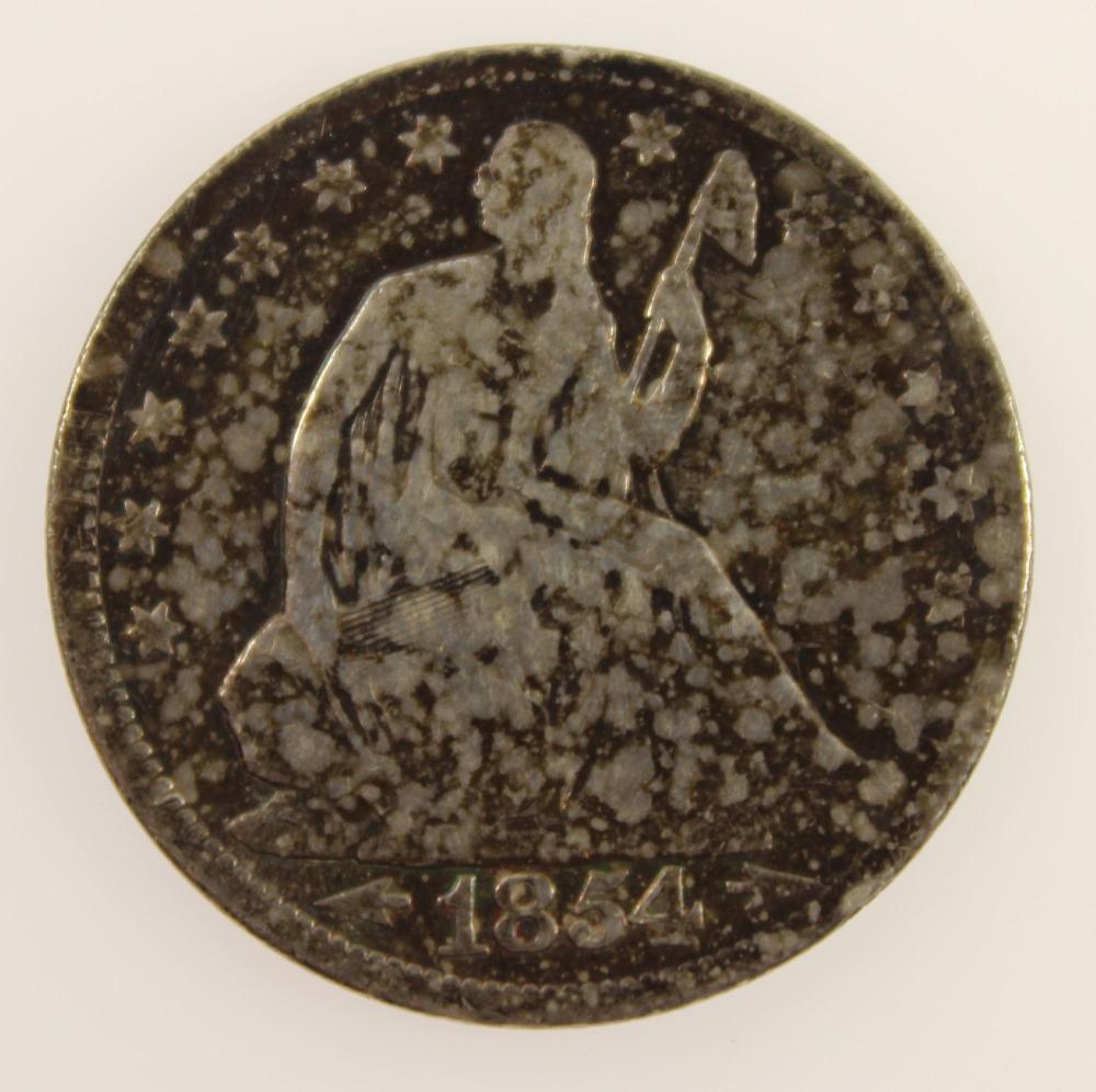 U.S.A. 1854 'Seated Liberty... image