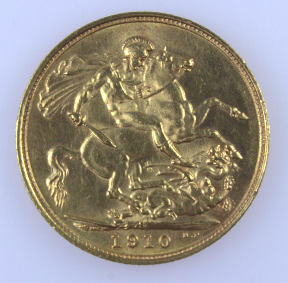 Australia 1910 S Sovereign,... image