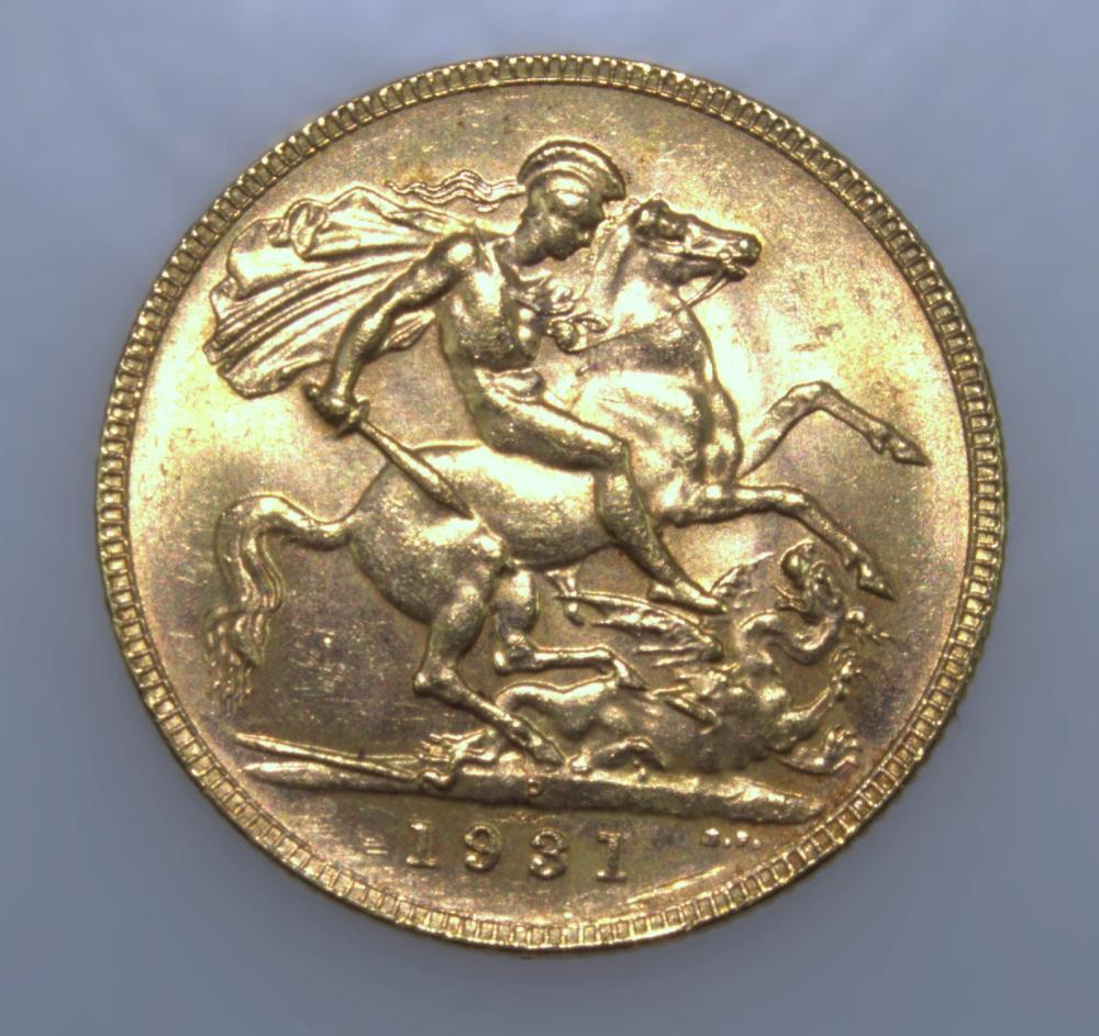 Australia 1931 P Sovereign,... image