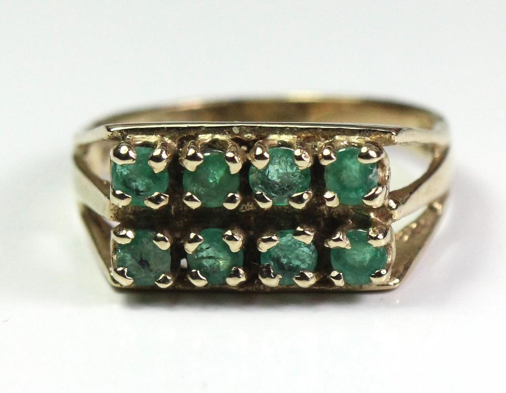 Vintage 9ct Gold Ring with ... image