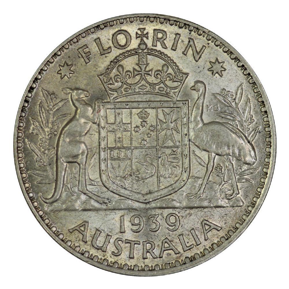 Australia. 1939 Florin, vir... image