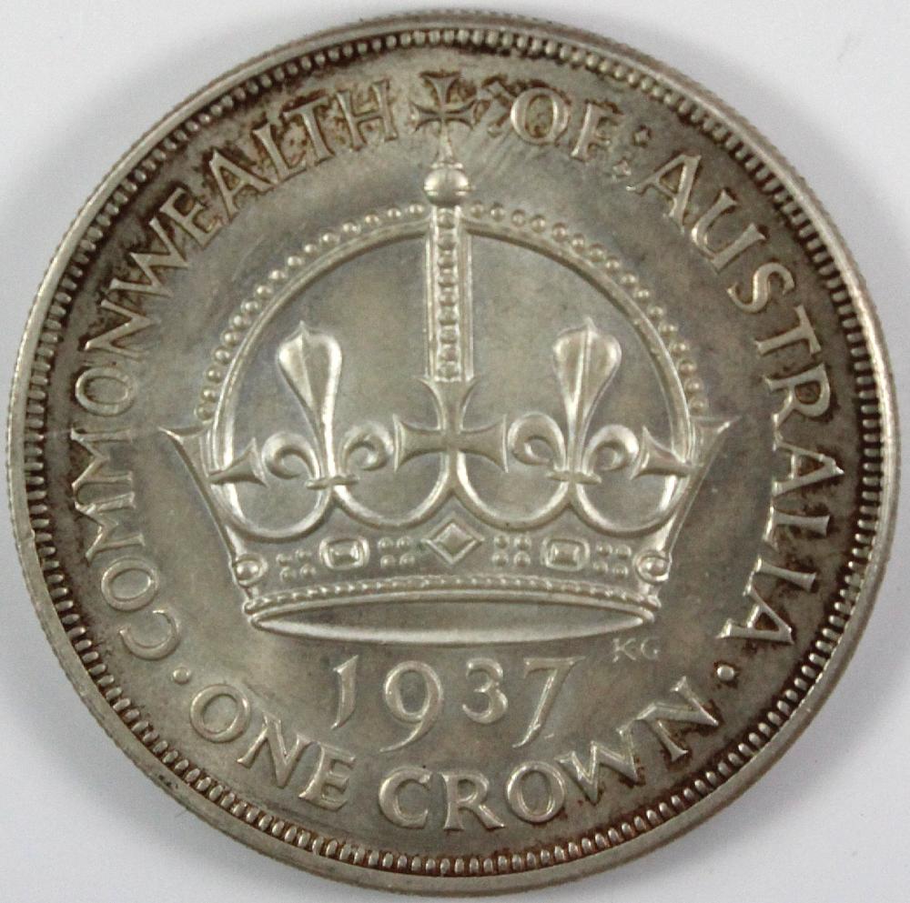 Australia. 1937 Crown, Unci... image