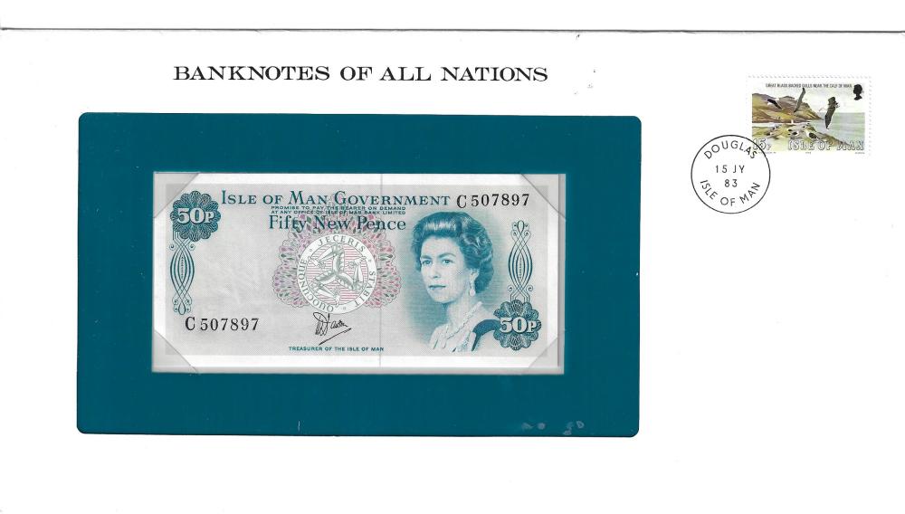 Isle of Man. (1983) £1, Unc... image