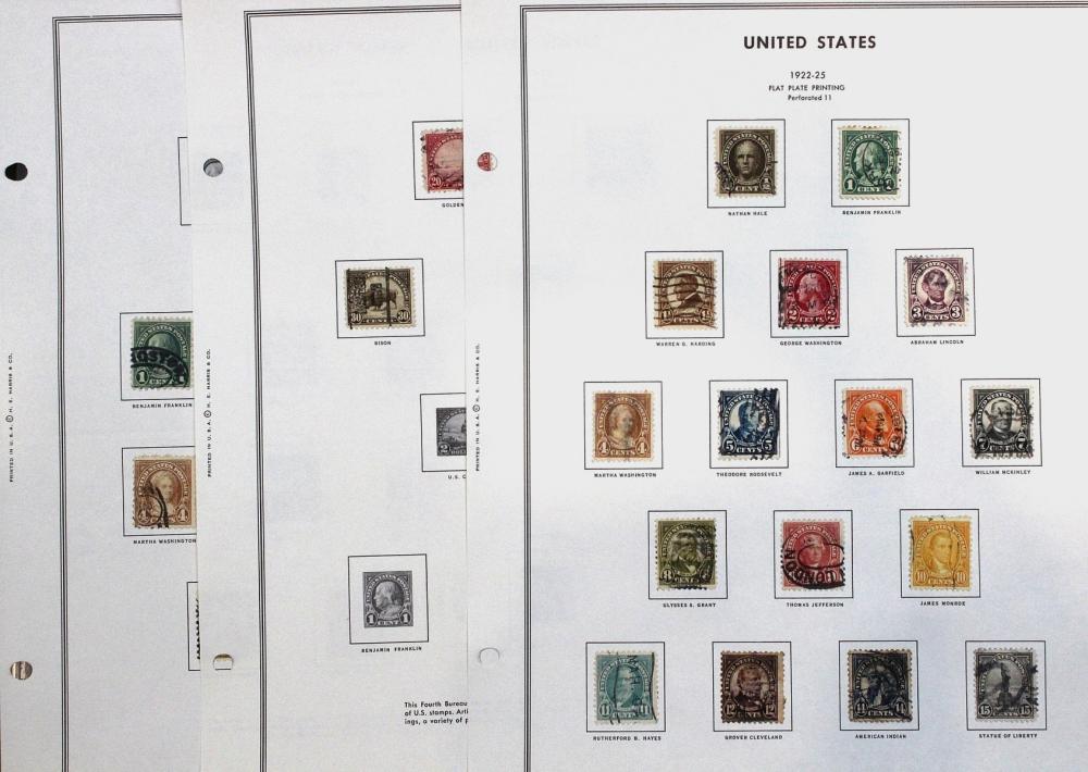 U.S.A. Used Stamps issued 1... image