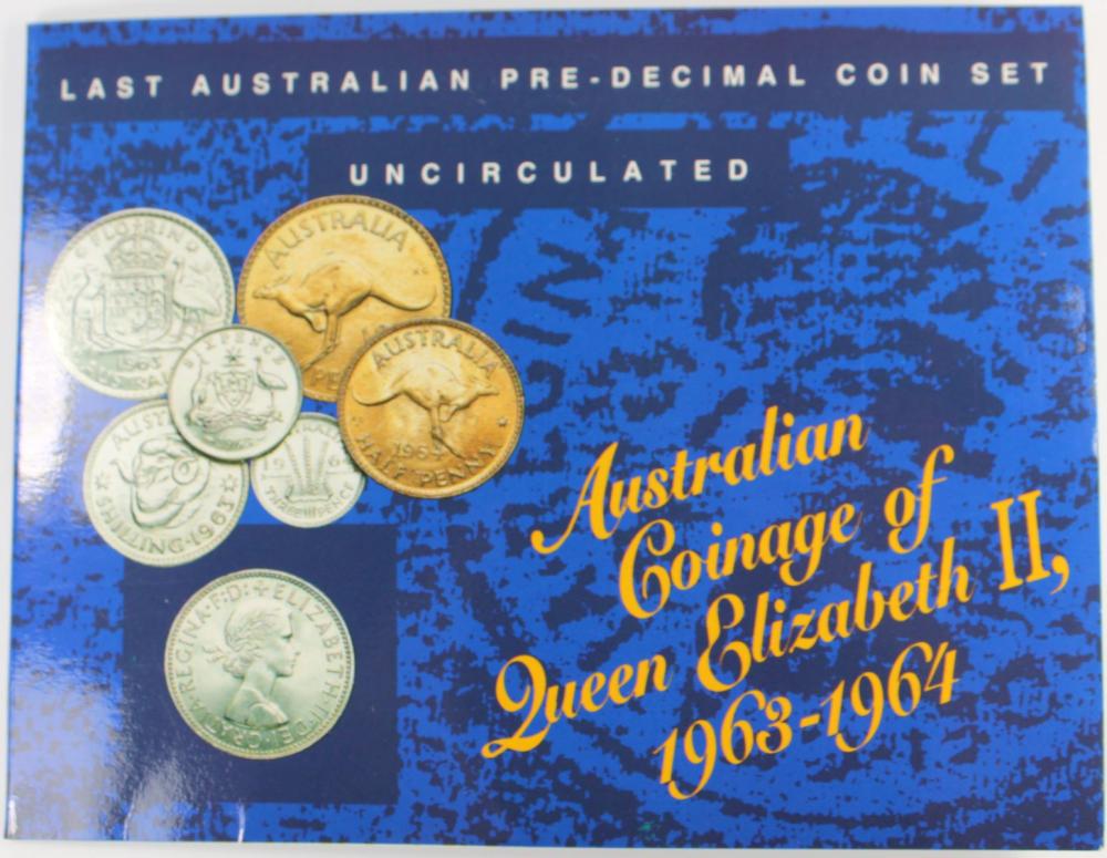 Australia 1963-64 Coin Set,... image