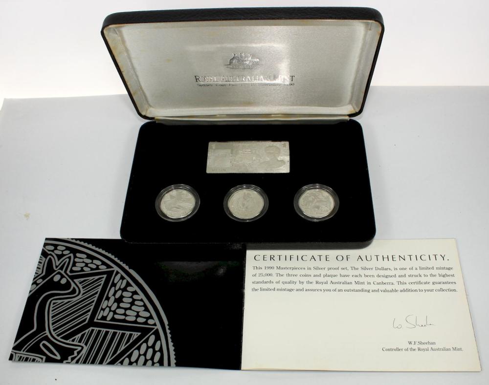 Australia 1990 Silver (925)... image