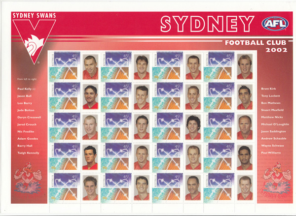 Sydney Swans 2002 Team Memb... image