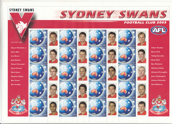 Sydney Swans 2003 Team Memb... image