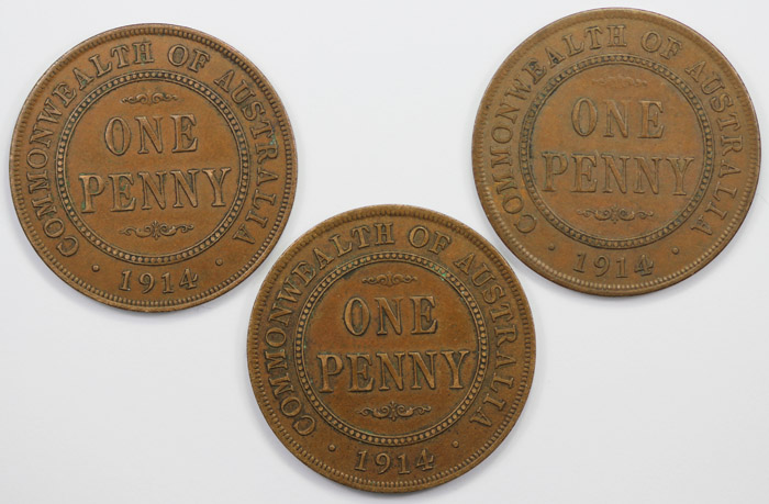 Australia 1914 Penny, about... image