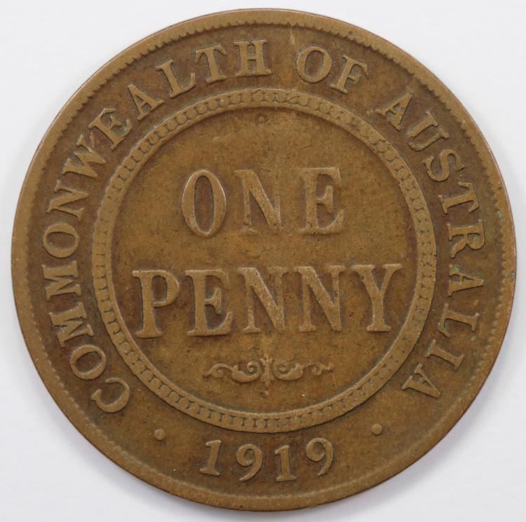 Australia 1919 .//. Penny, ... image