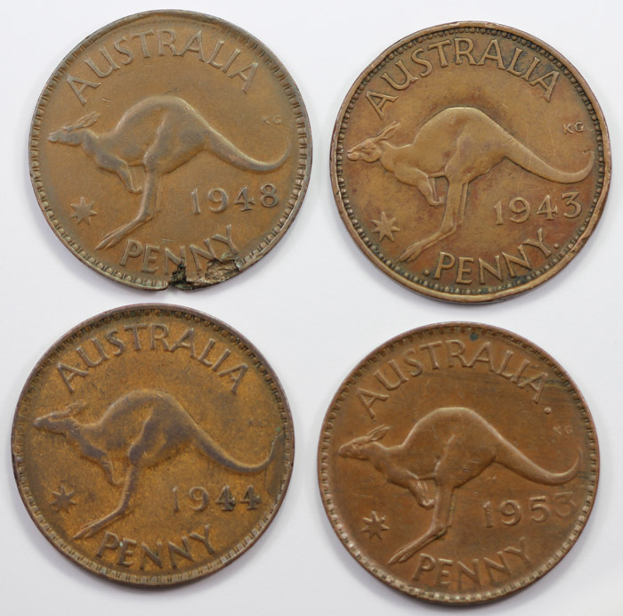 Australia 'Error' Pennies, ... image