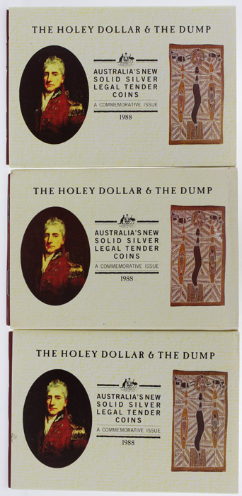 Australia 1988 Holey Dollar... image