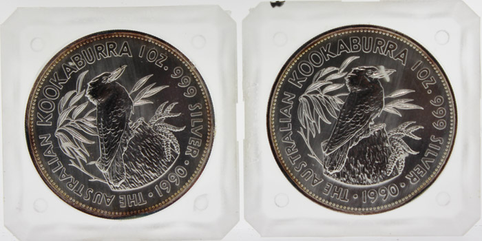 Australia 1990 Silver (0.99... image